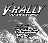 V-Rally - Championship Edition (Europe) (En,Fr,De) Title Screen
